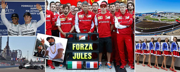 Hamilton Pimpin Start di GP Rusia, Rosberg Pilih Bersikap Realistis